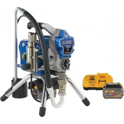 Graco Акумулаторна безвъздушна бояджийска система Graco 390 PC Classic Cordless/ 2х6.0ah (25T863)