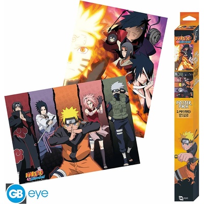 NARUTO SHIPPUDEN - Set 2 Posters Chibi 52x38 cm, ABYDCO609
