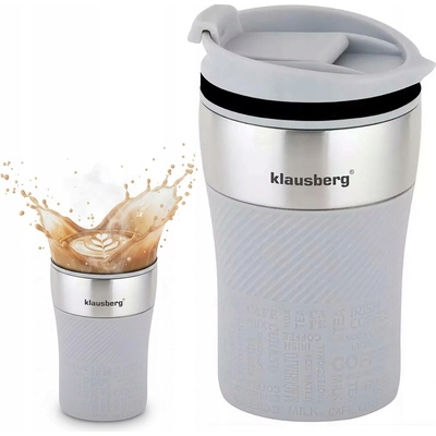 Klausberg Termohrnek malý šedý 280 ml