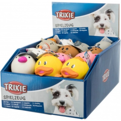 TRIXIE Ball Animal - Забавни играчки за кучета под форма на различни животни, 6 см. /1 брой