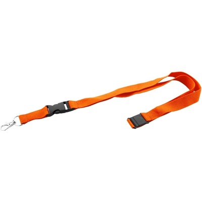 Snúrka na krk Revent Plus RPET lanyard oranžová