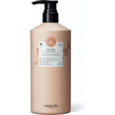 Maria Nila Colour Refresh maska na vlasy s farebnými pigmentmi Cacao 750 ml
