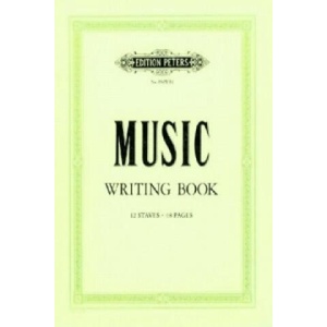 PETERS MUSIC WRITING BOOK PORTRAIT | Edition Peters (2013)