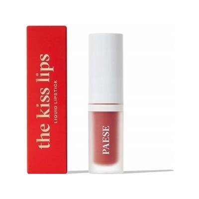 Paese The Kiss Lips Liquid Lipstick matná tekutá rtěnka 02 nude coral 3,4 ml