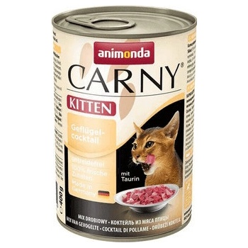 Animonda Carny Kitten Drůbeží koktejl 12 x 400 g