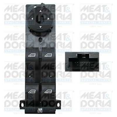Spínač elektrického otvárania okien MEAT & DORIA 26048