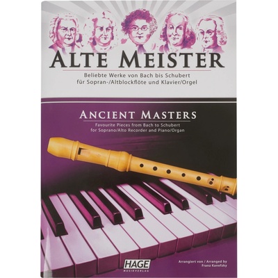 MS Ancient masters for soprano/alto recorder and piano/organ
