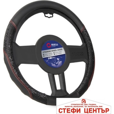 Sparco Калъф за волан sparco - sps129bk (21230)