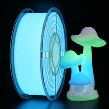 Kingroon PLA Luminous 1,75 mm 1 kg Fosforová Duhová