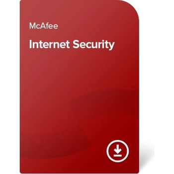 McAfee Internet Security 10 lic. 12 mes.