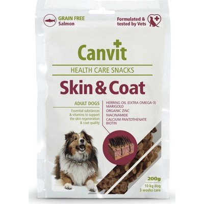 Canvit Snacks Skin & Coat 200 g