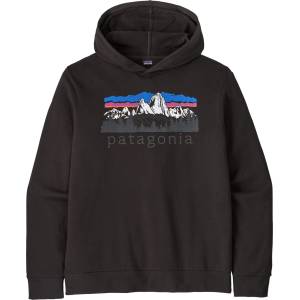 Patagonia Мъжки суичър Patagonia Fitz Roy Foothills Daily Hoody Hoodie - Black (017-4740-0114)