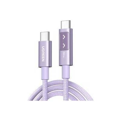 Ugreen 65092 USB-C/USB-C 100W 1m fialový