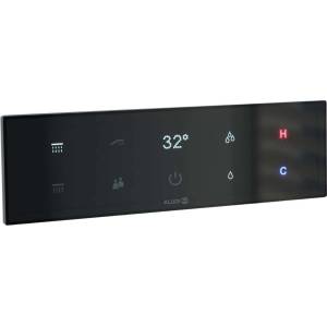 Kludi Tronic - Термостатичен смесител за вграждане, за 3 уреда, черен 38310G1-00 (38310G1-00)