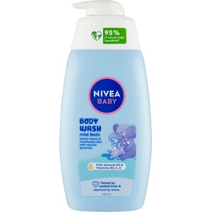 Nivea Baby кремообразен душ гел с пяна 500 мл