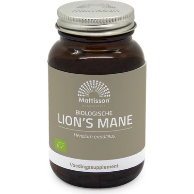 Mattisson BIO lví hříva 400 mg 60 kapslí