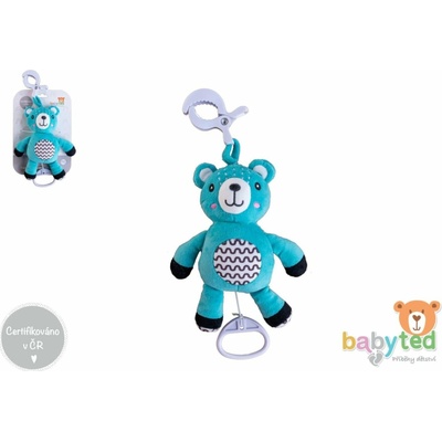 babyted Naťahovací hrací strojček 30 cm záves na postieľku/kočík Medvedík