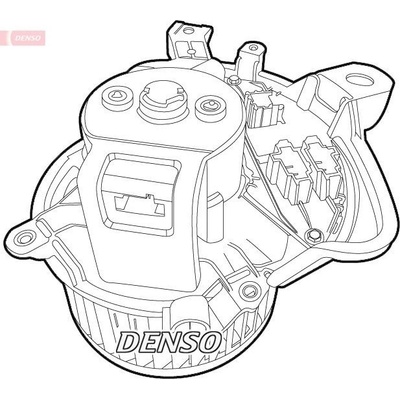 Vnitřní ventilátor DENSO DEA01011