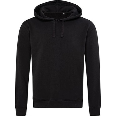 Stedman Recycled Unisex Sweat Hoodie Black Opal čierna