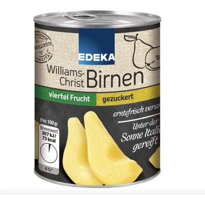 Edeka Williams-Christ-Hrušky 225 g – Zboží Dáma