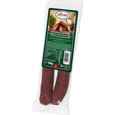 Frierss Originální jelení klobása 2 ks 180 g