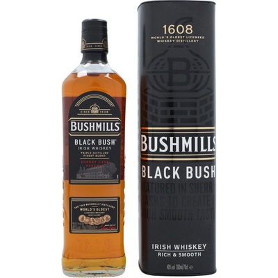Bushmills Black Bush 40% 0,7 l (čistá fľaša)
