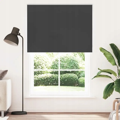 VidaXL Zatemňovací roleta černá 155x210 cm
