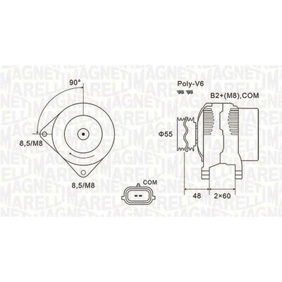 generátor MAGNETI MARELLI 063731974010