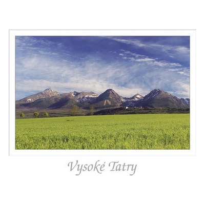 Pohľadnica A6 Vysoké Tatry