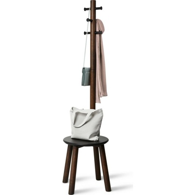Umbra Pillar čierny/orechový