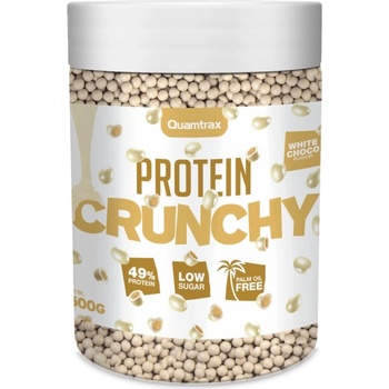 Image 1 of Quamtrax Protein Crunchy [500 грама] Бял шоколад