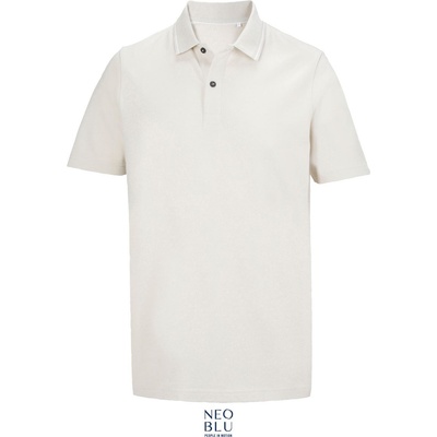 Neoblu 4337 OREL / Унисекс пике поло риза от плътен памук - прашно бежова S (244337ze601)
