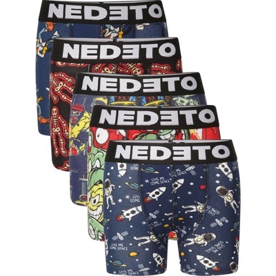 Nedeto 5PACK detské boxerky (5NBDV2) viacfarebné