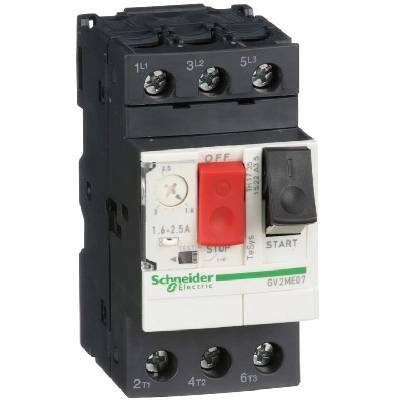 SE Моторна защита TeSys GV2ME 0.75kW TM 1.6…2.5A 100kA - GV2ME07 (GV2ME07)