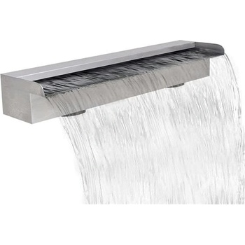 zahrada-XL Obdélníková bazénová fontána nerezová ocel 60 cm