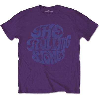 The Rolling Stones Vintage 70s Logo Purple L Риза (<![CDATA[RSTS53MPU03]]>)