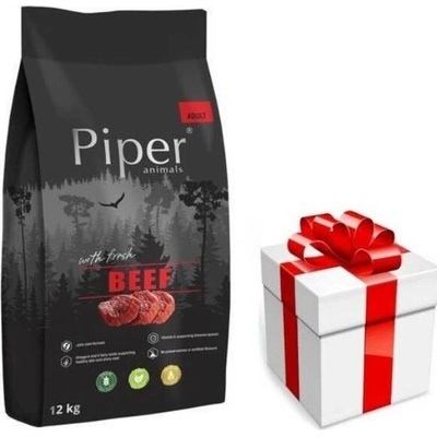 Piper Animals s hovězím masem 12 kg