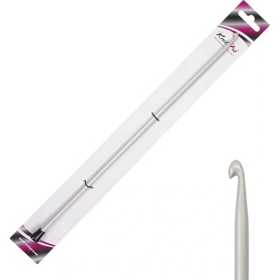 Tuniský hliníkový háčik 30 cm 5 mm