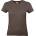 B&C Collection B&c 190 / Дамска тениска от плътен памук - кафява s (01004t14501)