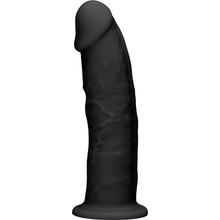 Shots REALROCK 19 cm Dual Density Silicone Dildo Black