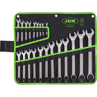 JBM Klíče očkoploché 21 kusů 6-32 mm 54079