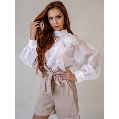 Asperissia dámske kraťasy Tweet béžová