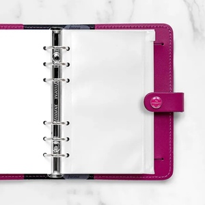 FILOFAX Плик за органайзер Personal, с цип, прозрачен (133618)