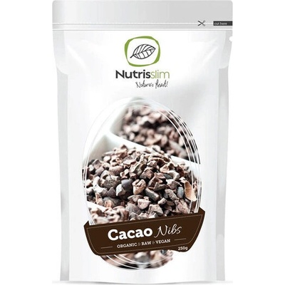 NATURE'S FINEST Cacao Nibs BIO Kakaové boby lámané 250 g