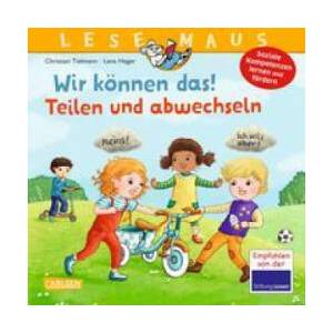 LESEMAUS 124: Wir können das! Teilen und abwechseln | Lena Heger (2022)