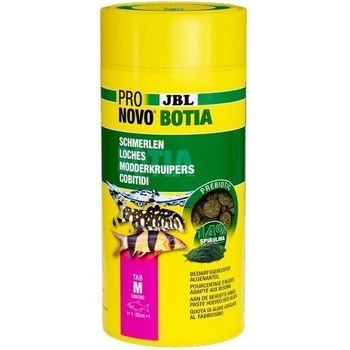 JBL Храна на таблетки за всички боции с дължина 1 - 20 см JBL PRONOVO BOTIA TAB M 1000ml (J3115500)