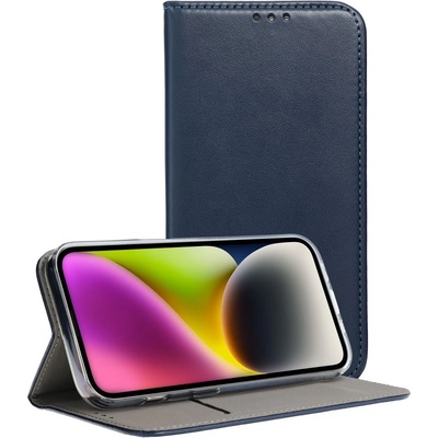 Smart Magneto Book Case iPhone 15 Plus Navy
