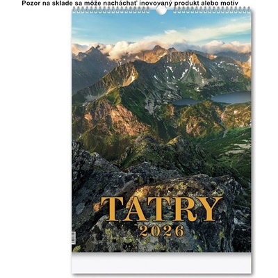 PRESS GROUP nástenný Tatry 2027