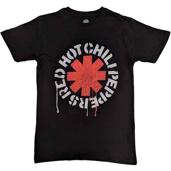 Red Hot Chili Peppers Stencil Black L Риза (RHCPTS02MB03)