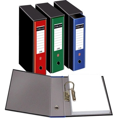 Класьор в кутия Pigna Uni Black 8 cm Зелен (1301106-03-0204088-0223324VE)